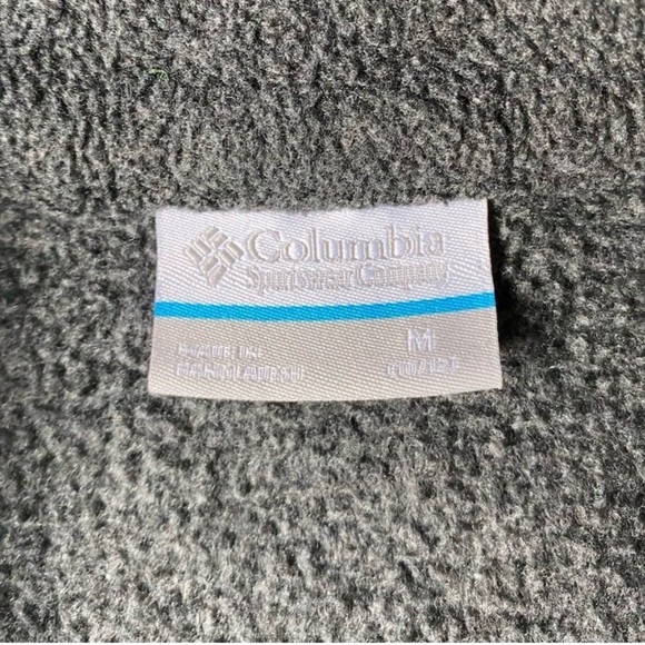 Columbia Charcoal Boys Fleece Jacket Size M 10-12 - Picture 5 of 7